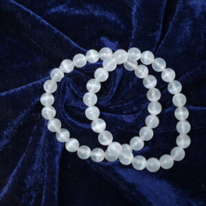 White Eye Crystal Bracelet