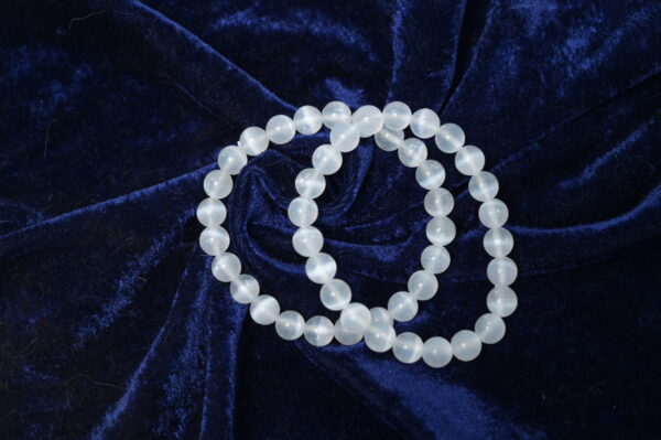 White Eye Crystal Bracelet
