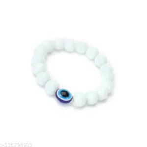 White Eye Crystal Bracelet